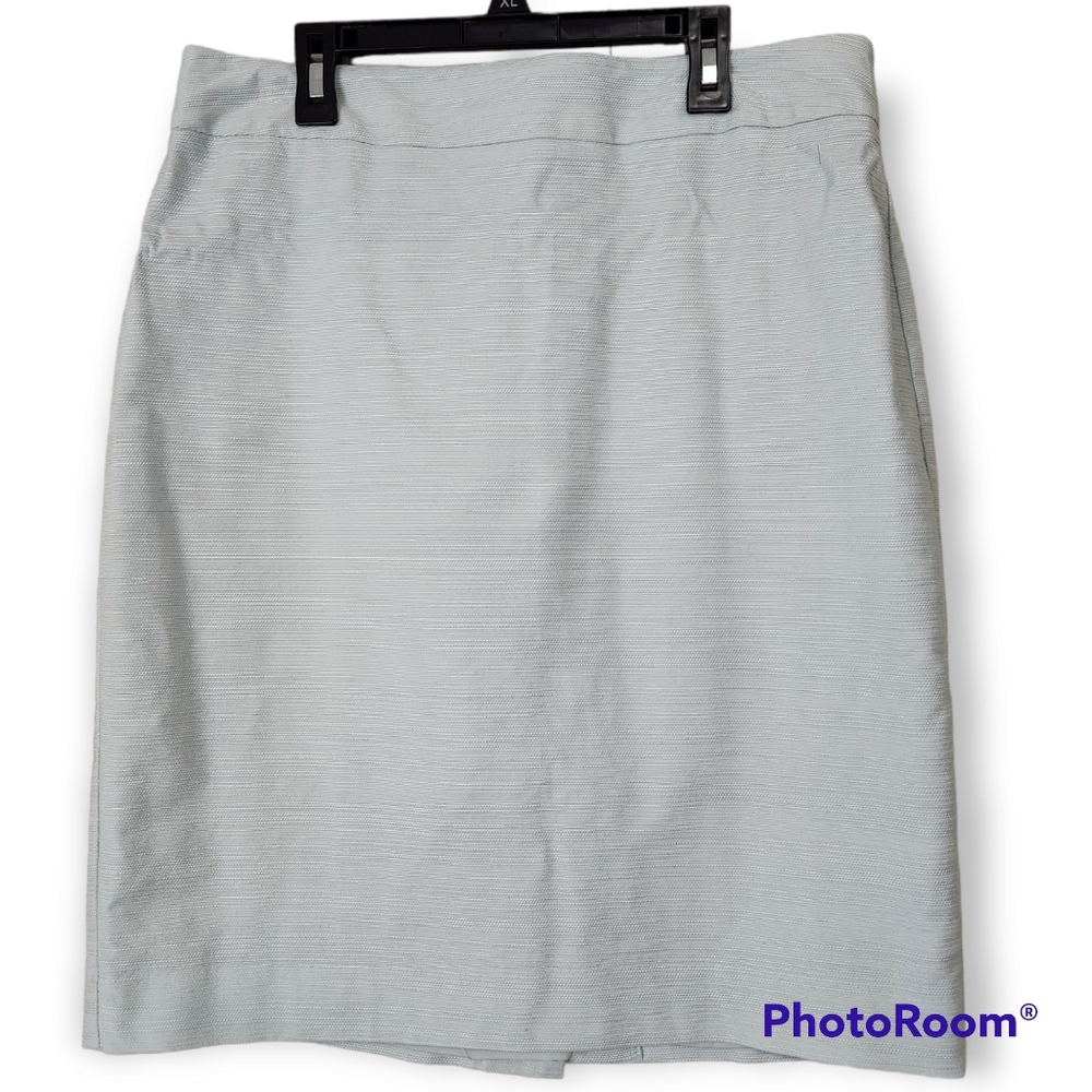 Ann Taylor Mint Green Pencil skirt size 10